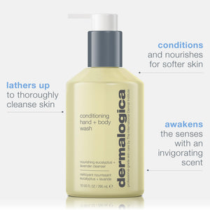 Dermalogica Conditioning Body Wash - Moisturizing, Soothing, and Revitalizing Body Wash with Lavender and Tea Tree Oil