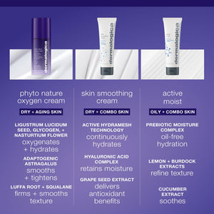 Dermalogica Phyto Nature Oxygen Cream 1.69 fl oz - Anti-Aging Moisturizer for Firming & Smoothing