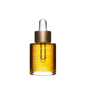 Clarins Blue Orchid Facial Oil: Hydrating Face Oil for Dry Skin & Radiance | 100% Natural Plant Extracts, 30ml