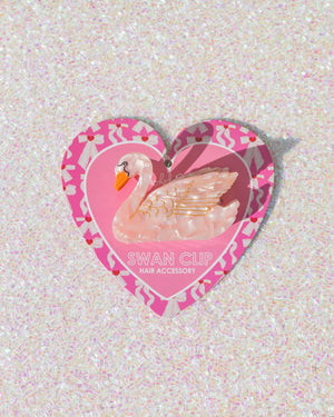 Swan Style Hair Claw Clip