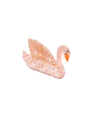 Swan Style Hair Claw Clip